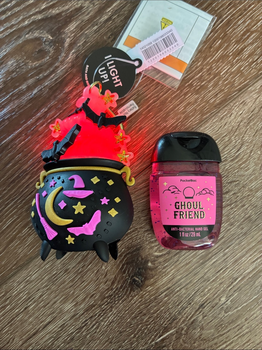 Bath & Body Works Light Up Cauldron Halloween Pocketpac & Ghoul Friend Pocketbac - Picture 2 of 3